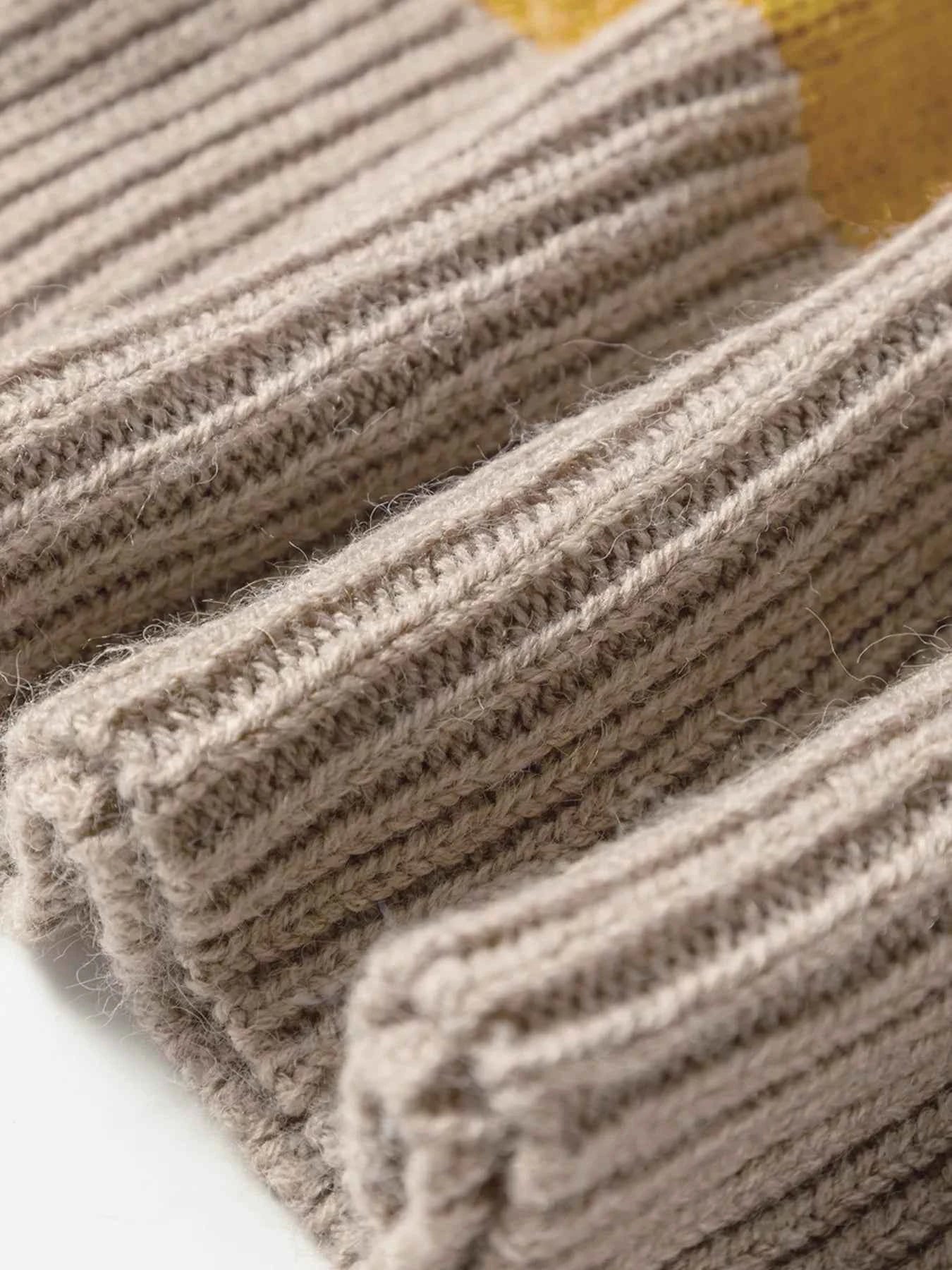 Multicolour Stripe Drop Shoulder Crew Neck Sweater 7df8155b6cd647ba923253d680dbde9c-Max-Origin