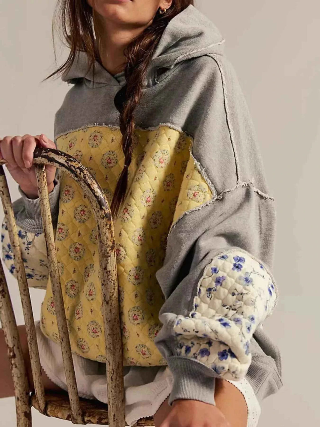 Exposed Seam Dropped Shoulder Hoodie 7e6acaff-1a43-4e72-81f4-29e19692e7ed-Max-Origin