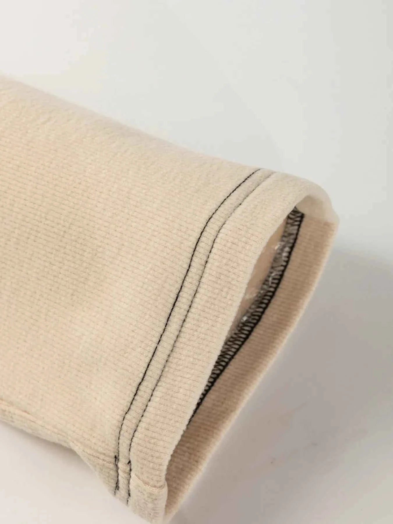 Color Block Waffle Knit Stitch Detail Long Sleeve Top 7ee0b784bc2d48d7bbd2baa8e3a0c7f2-Max-Origin