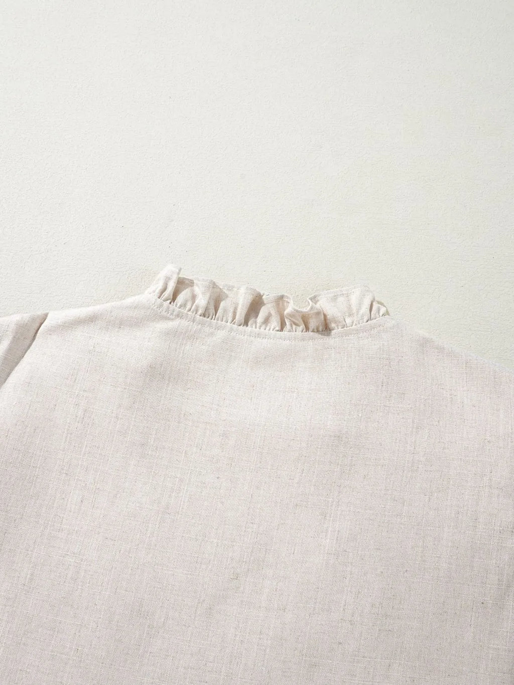 Floral Embroidered Short Sleeve Notched Blouse 7efdd55b-e393-4aa8-93ee-b08160702648-Max-Origin