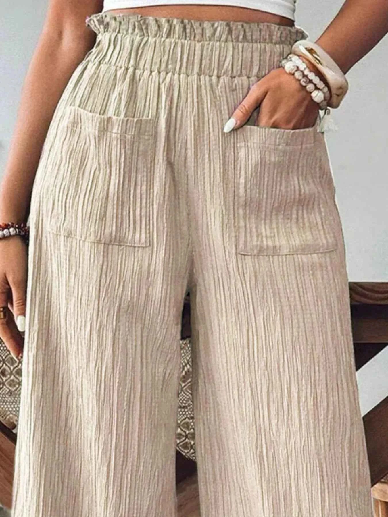 Textured Wide-Leg Pants 7f456461-6542-443a-a7eb-22456413414b-Max-Origin