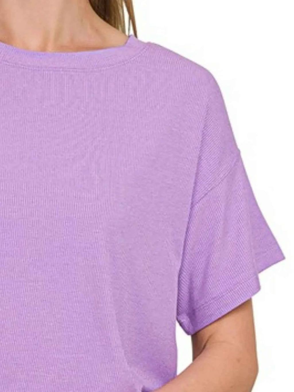 Zenana Ribbed Round-Neck Crop T-Shirt 7fb95c59-4661-4d4f-b1cf-f078ce25a51f-Max-Origin