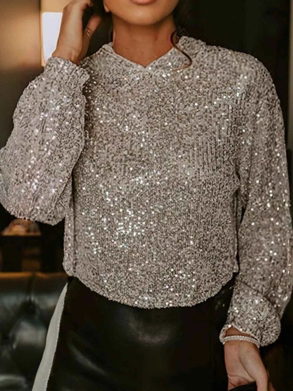 Sequin Long Sleeve Top 801fd930-6e57-45fe-bf29-d79652b63e55-Max-Origin