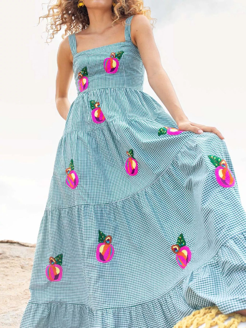 Embroidered Square Neck Tiered Maxi Cami Dress 81a3acf7-cb13-45a9-805e-376454e9c70f-Max-Origin