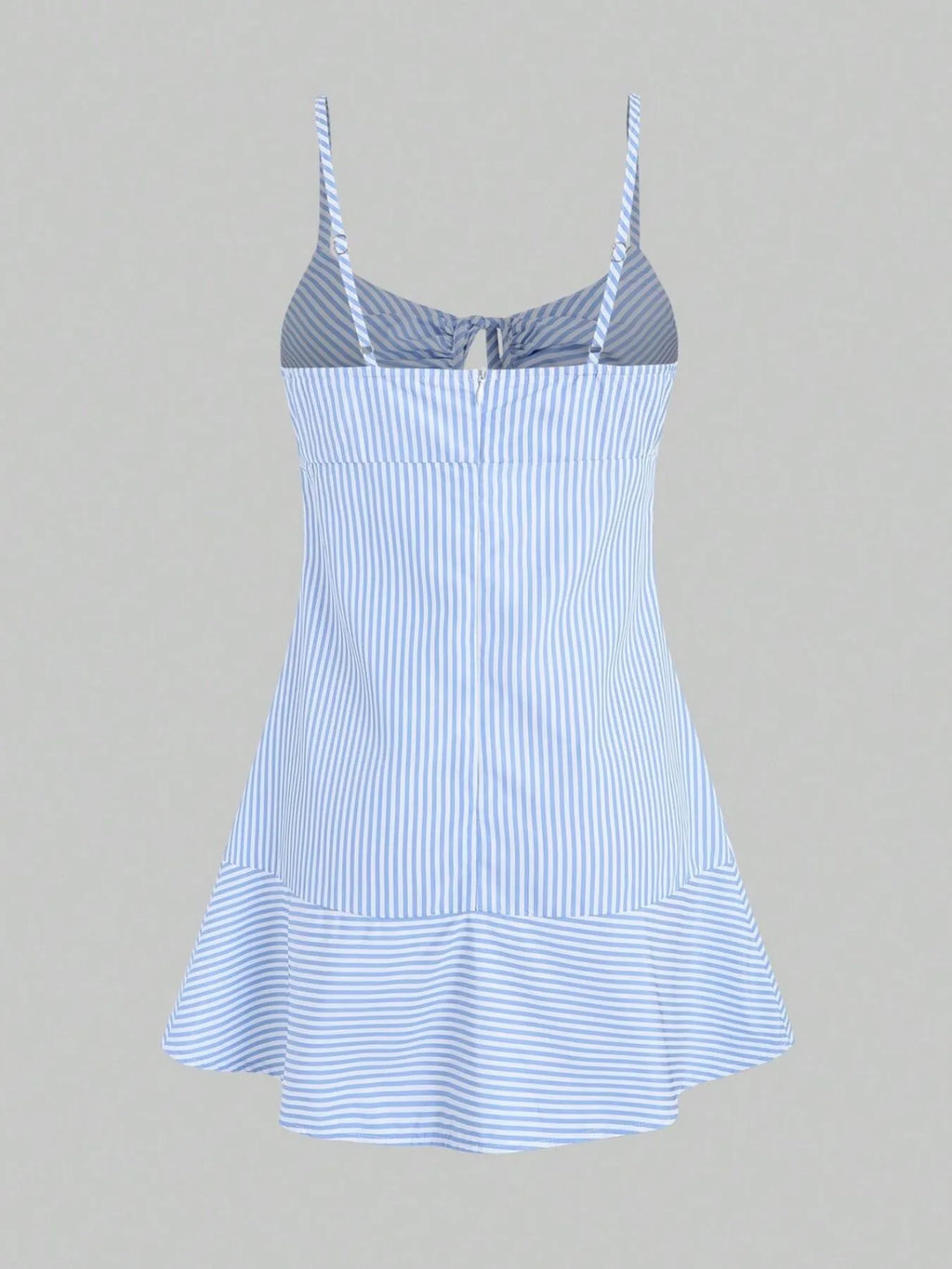 Striped Tie Front Cami Dress 81feaa7b-32df-4c0a-9027-4b9a8dd9d5b6-Max-Origin