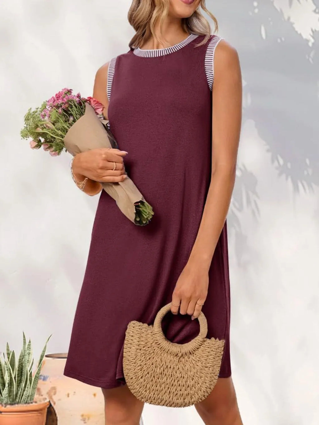 Round Neck Sleeveless Mini Tank Dress 824d75d2-f6b5-4e9b-b738-5a59147ac69d-Max-Origin