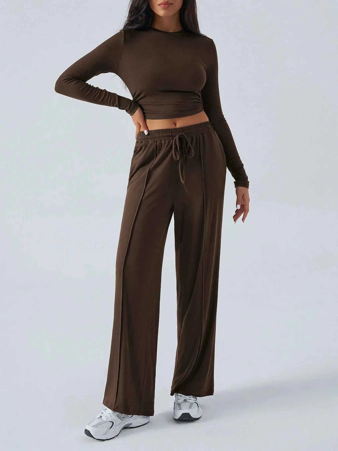 Round Neck Long Sleeve Top and Pants Set 827e9c86a8224585a83f7be0ff5a085f-Max-Origin