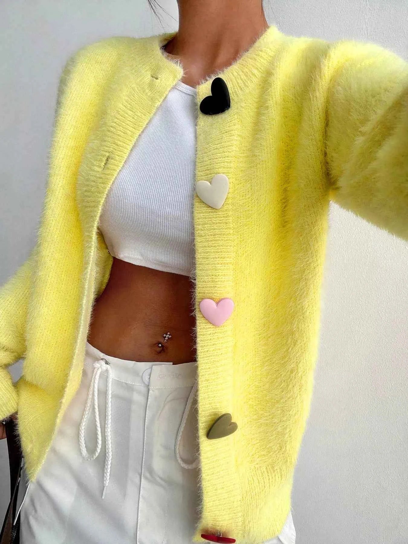Heart Button Fuzzy Cardigan 82971a56-ccc6-4d7a-84a7-c73a21b14a10-Max-Origin