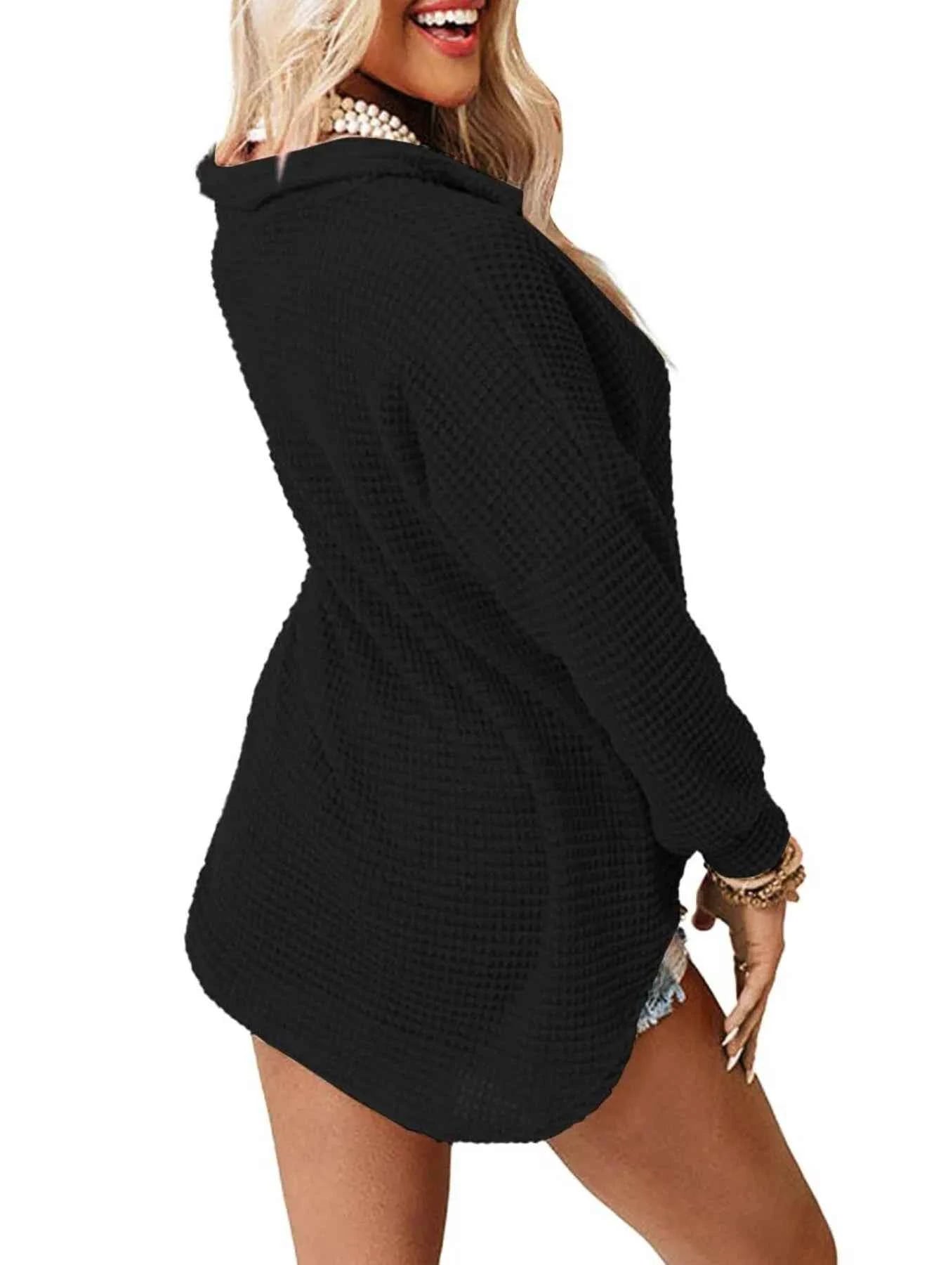 Waffle Knit Button-Down Shirt 82e89055130c4c3c8bb25e24adb31611-Max-Origin