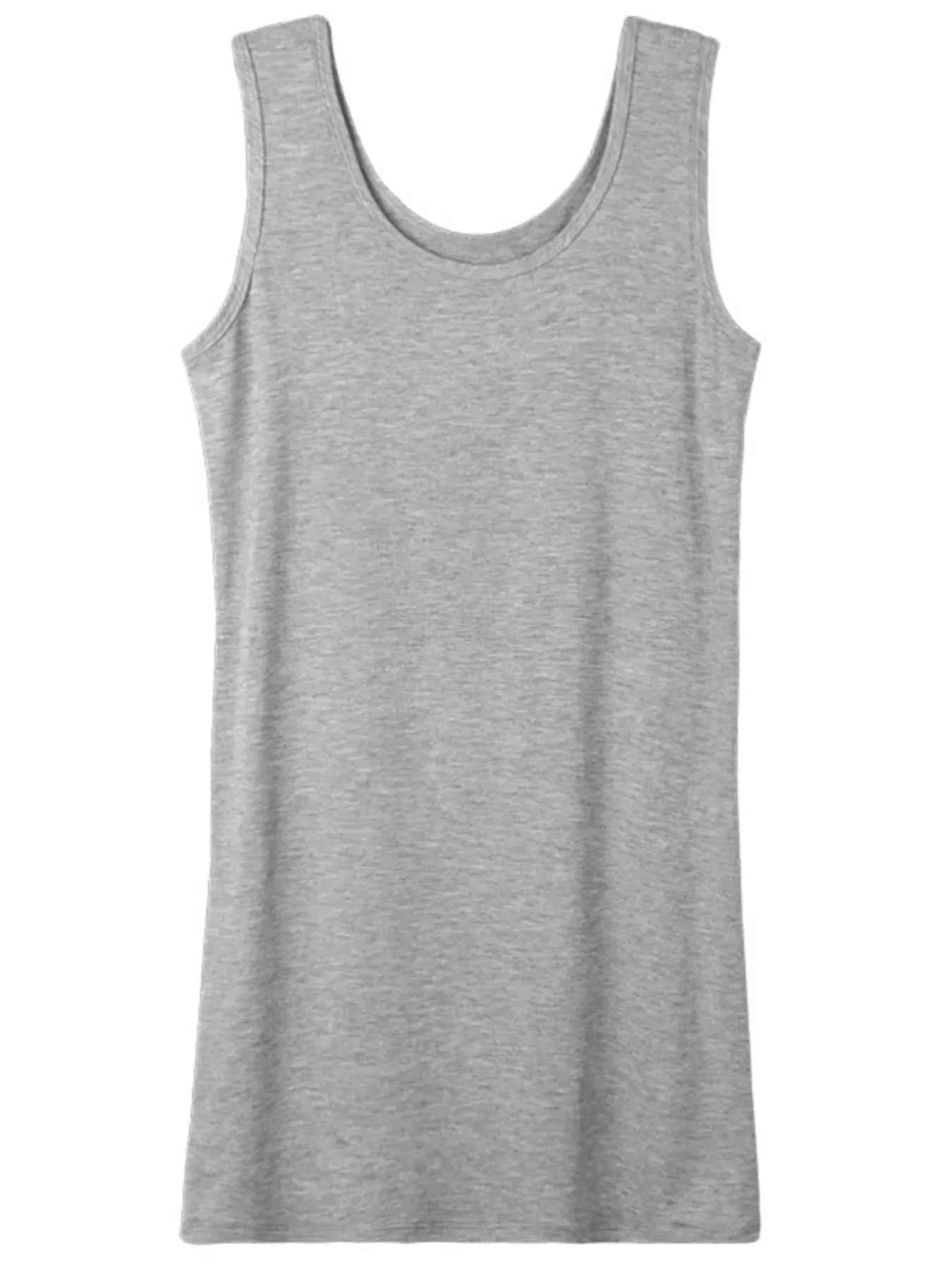 Scoop Neck Mini Dress Gray Tankini One Size 82f446c280b24affae35f73a96f4981c-Max-Origin