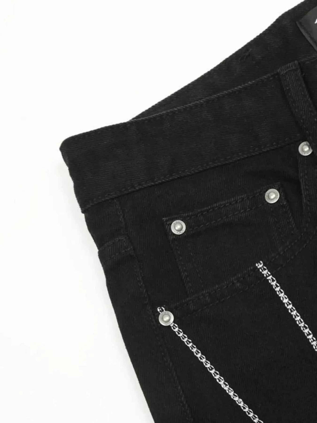 Men's Spider Web Embroidered Flared Jeans 830e564b0c4d40549e434378754e1434-Max-Origin