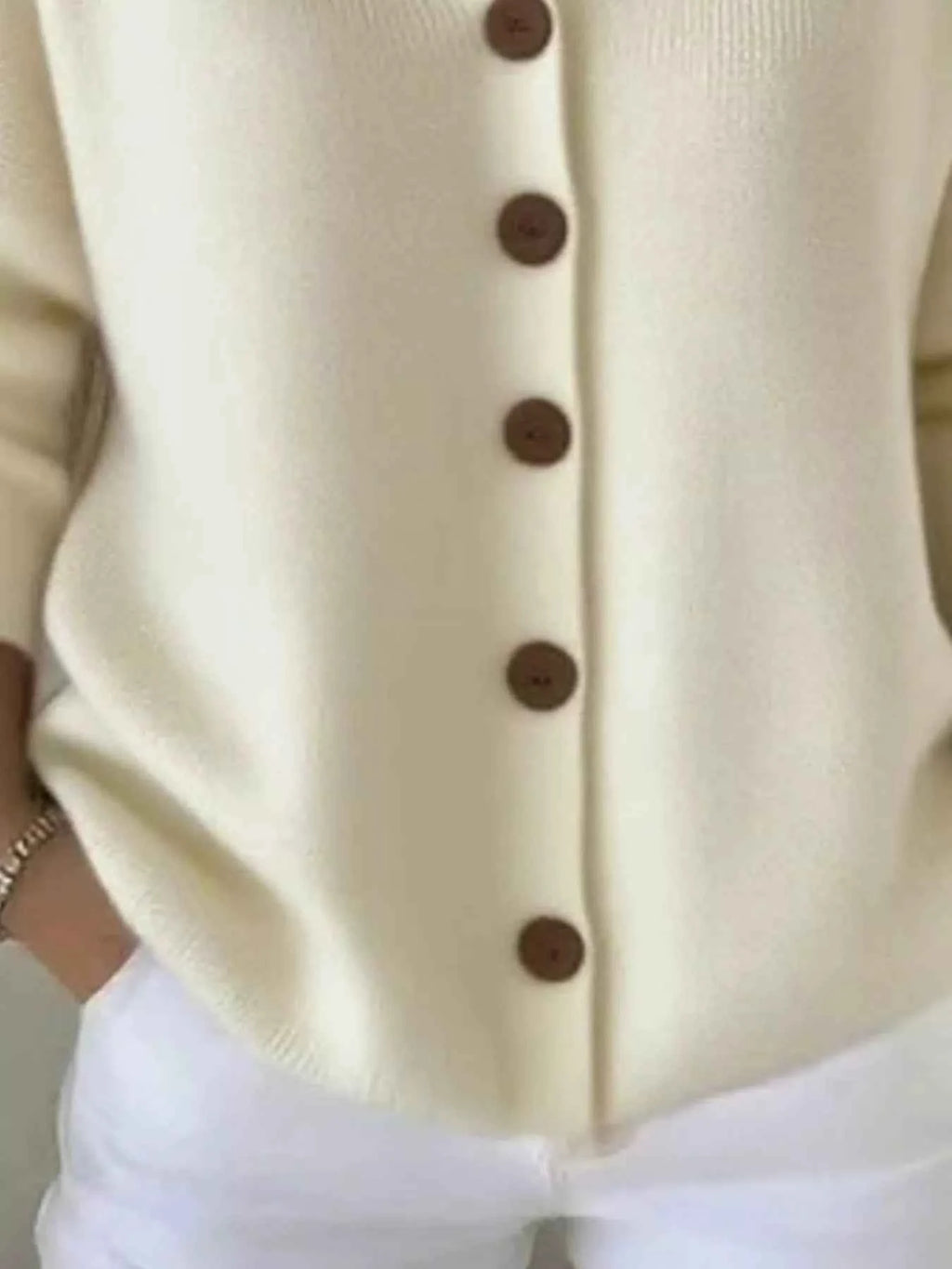 Full Size Hooded Button-Front Soft Knit Cardigan Plus Size 83244d5b-7db2-471b-860e-df39d9097565-Max-Origin