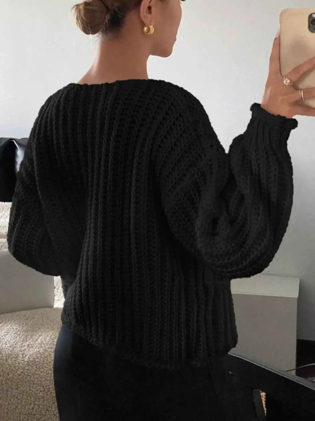 Button Up Dropped Shoulder Cardigan 8430485c-49f6-4400-85e0-a3cc720a4e38-Max-Origin