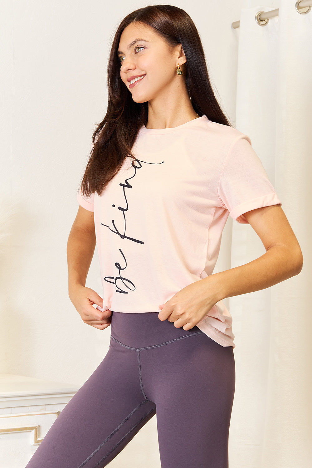 Simply Love BE KIND Graphic Round Neck T-Shirt 845cc8427ac041fdb7ac9e833165ed53-Max
