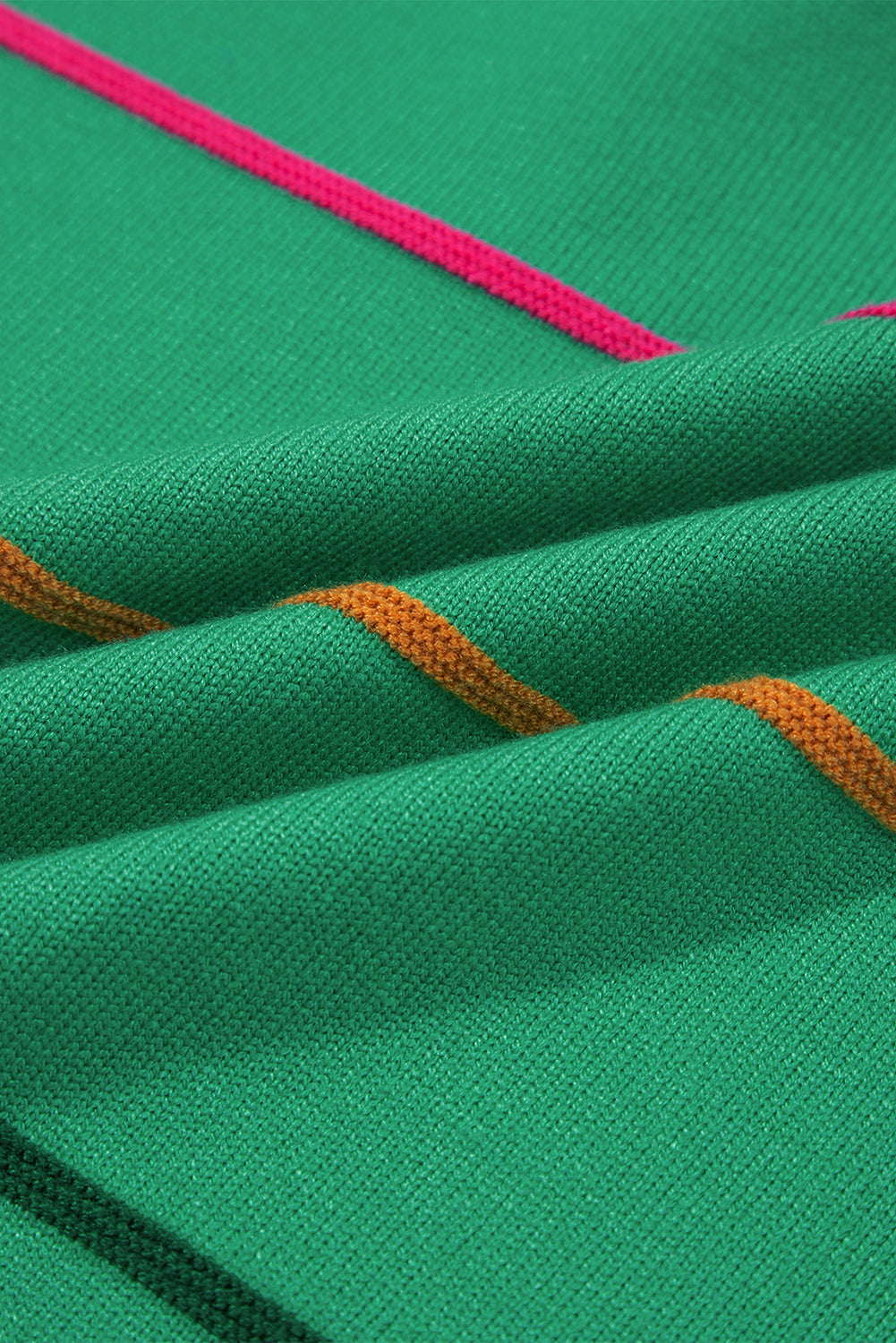 Orchid Petal Striped Half Sleeve Drop Shoulder Sweater 857615ff05ea1976