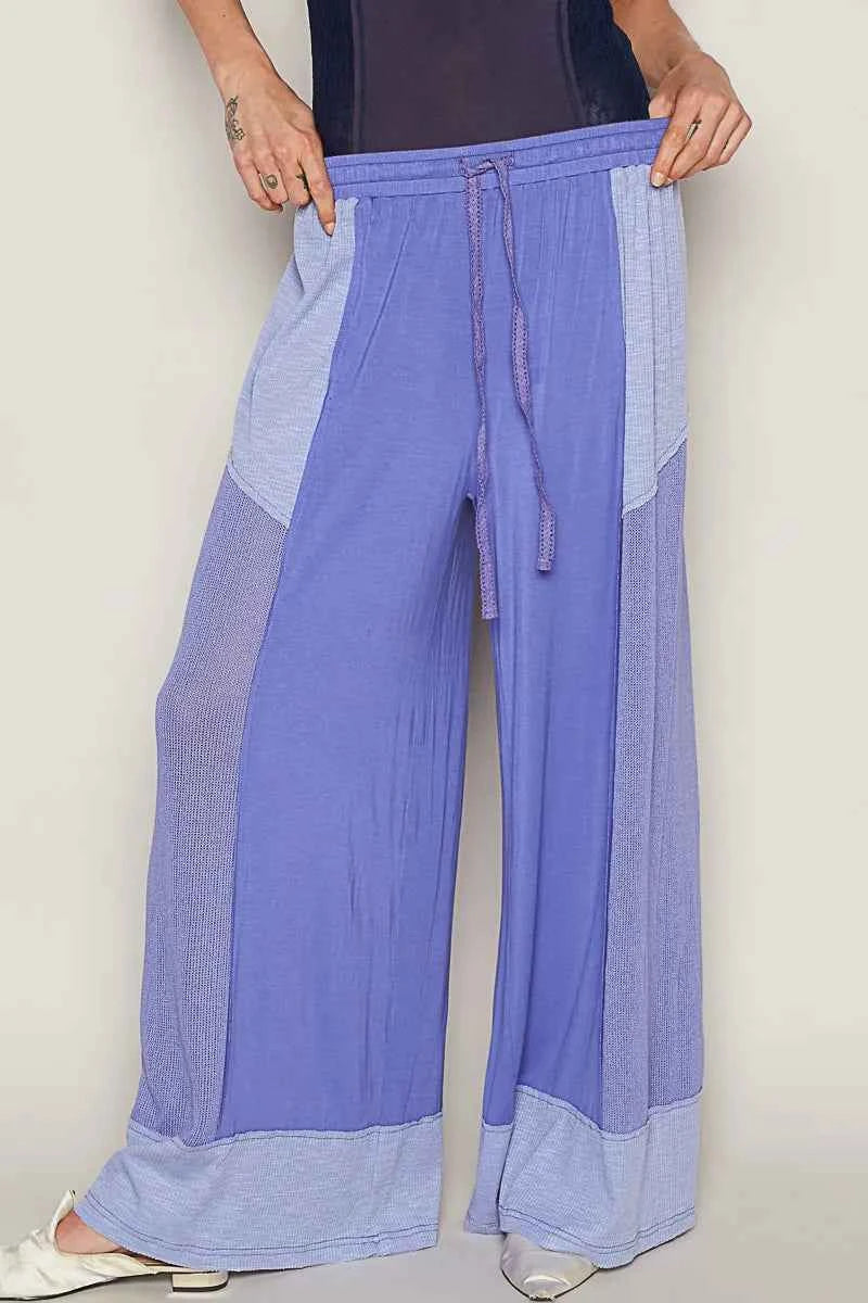 POL Drawstring Wide Leg Pants Blue Purple 85a7abd7-1889-46bb-b116-874f21a8c762-Max-Origin