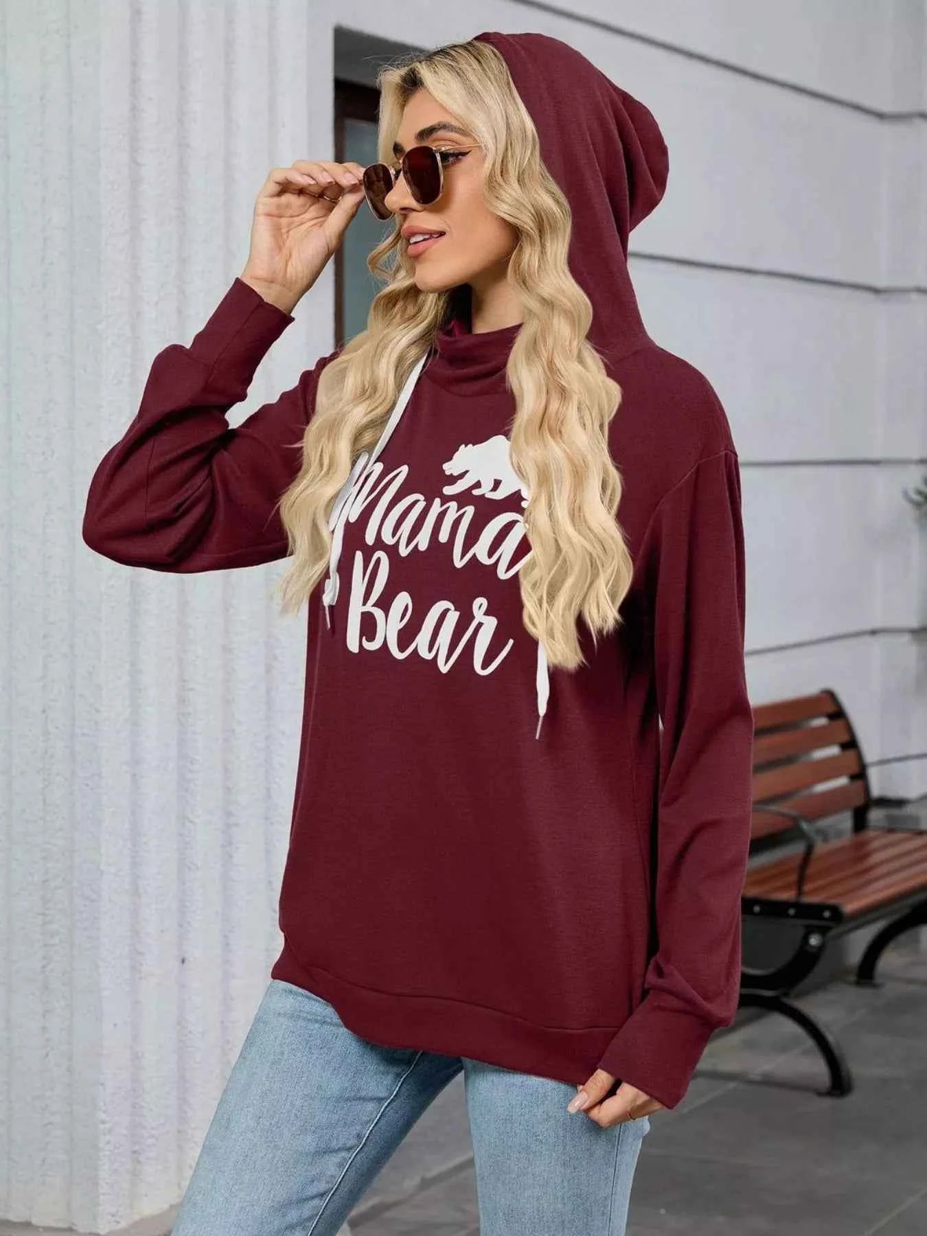 Letter Drawstring Long Sleeve Hoodie 86b2d7d3-7348-4b52-91b2-84da0e7c3ba7-Max-Origin