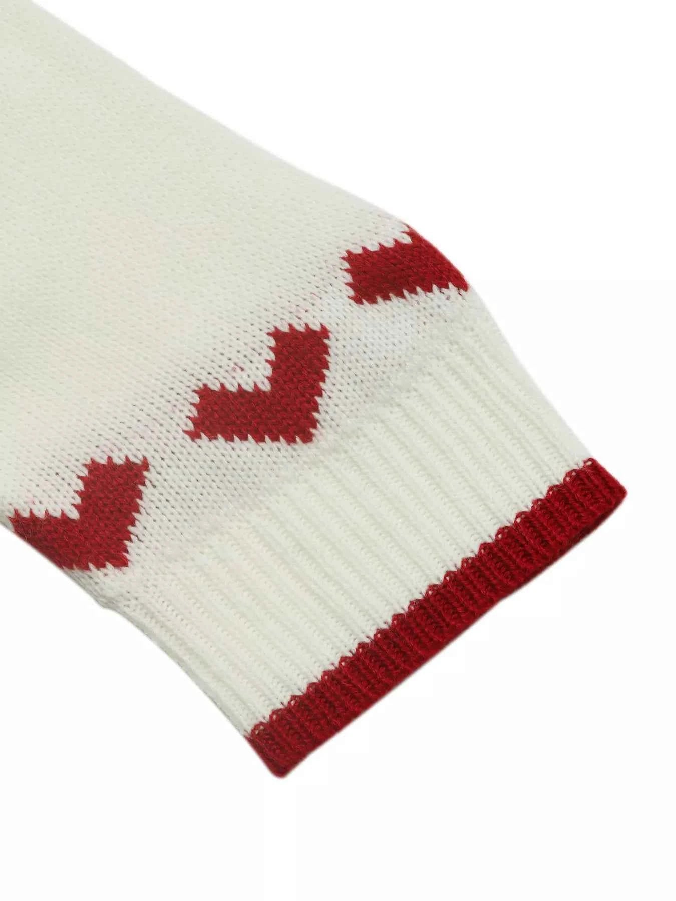 Heart Pattern Dropped Shoulder Sweater 86be2317517842f39884f2ee74f796be-Max-Origin