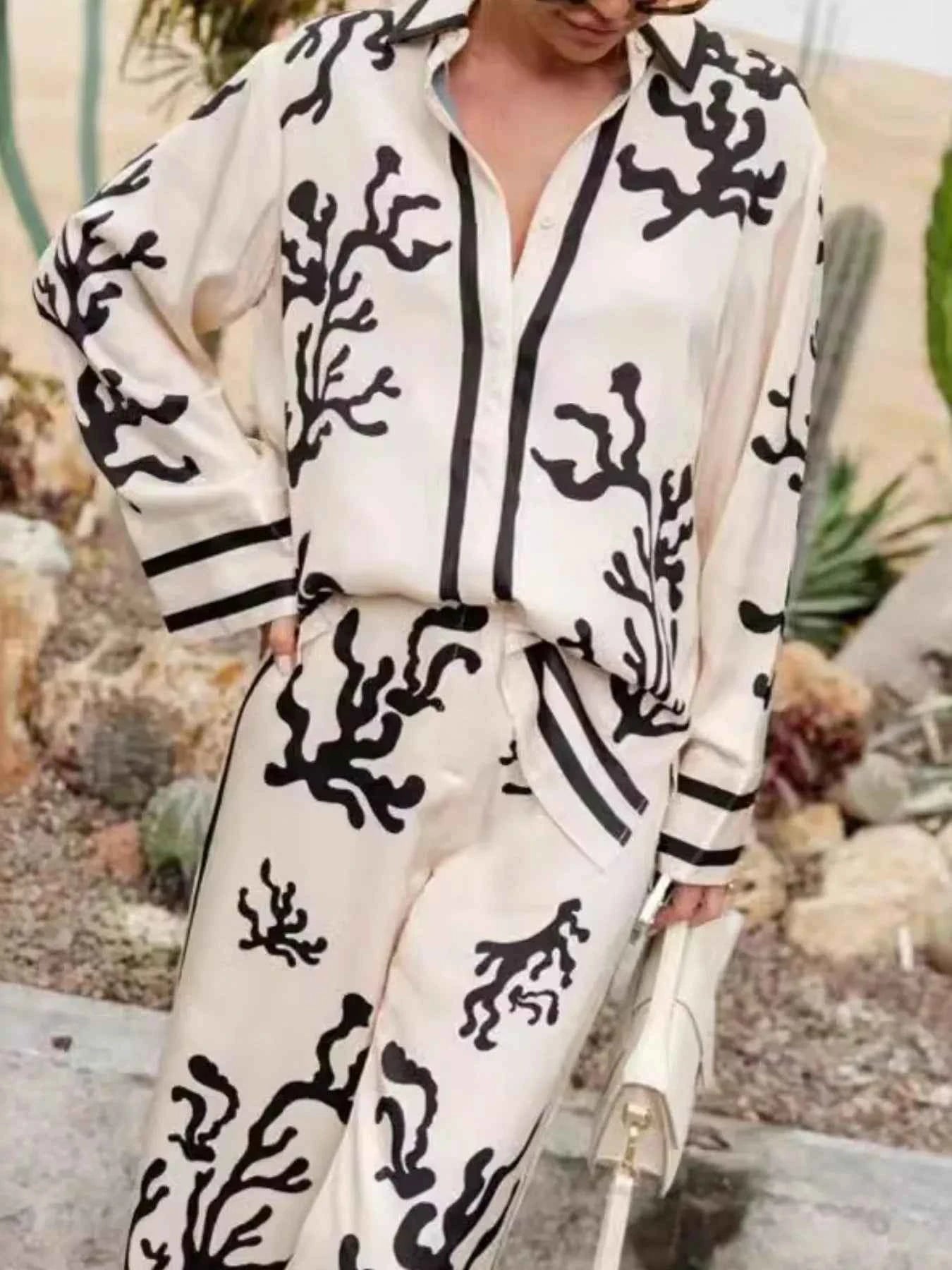 Printed Long Sleeve Shirt and Pants Set 87310bfa-8825-4ca9-aa18-14cd65f254e3-Max-Origin