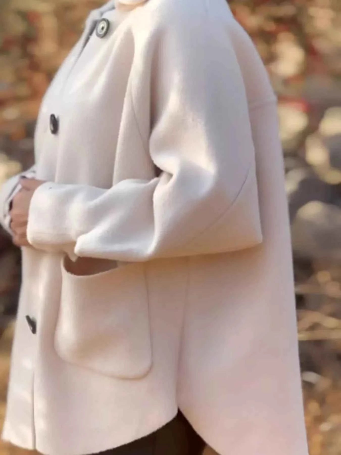 Full Size Button-Front Raglan Sleeve Coat Plus Size 876bd4b70ae34505b822d26d8c46f7ac-Max-Origin