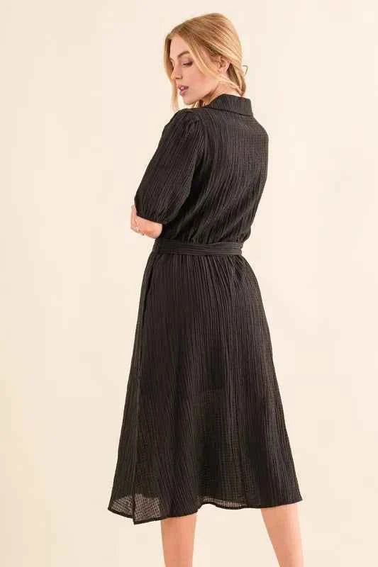 And The Why Waffle Textured Ribbon Waist Midi Dress 8814f3b4bb9047b2a33a4e0ac7daca2a-Max-Origin