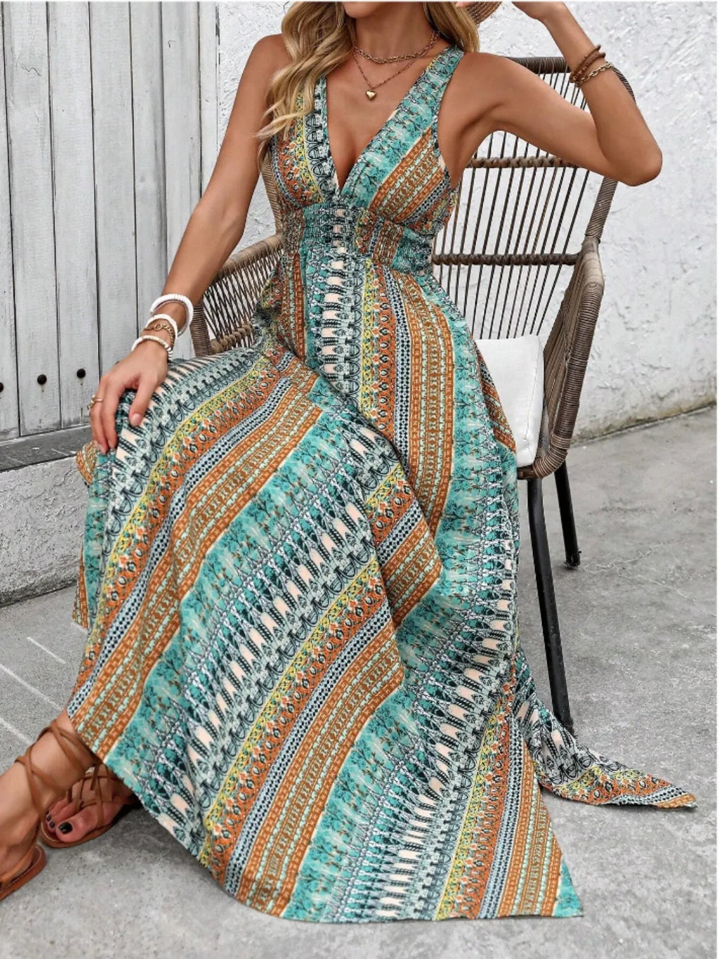 Tied Back Printed Sleeveless Maxi Slit Dress 8843fb27-8d68-482a-99a2-f7b35b986728-Max-Origin