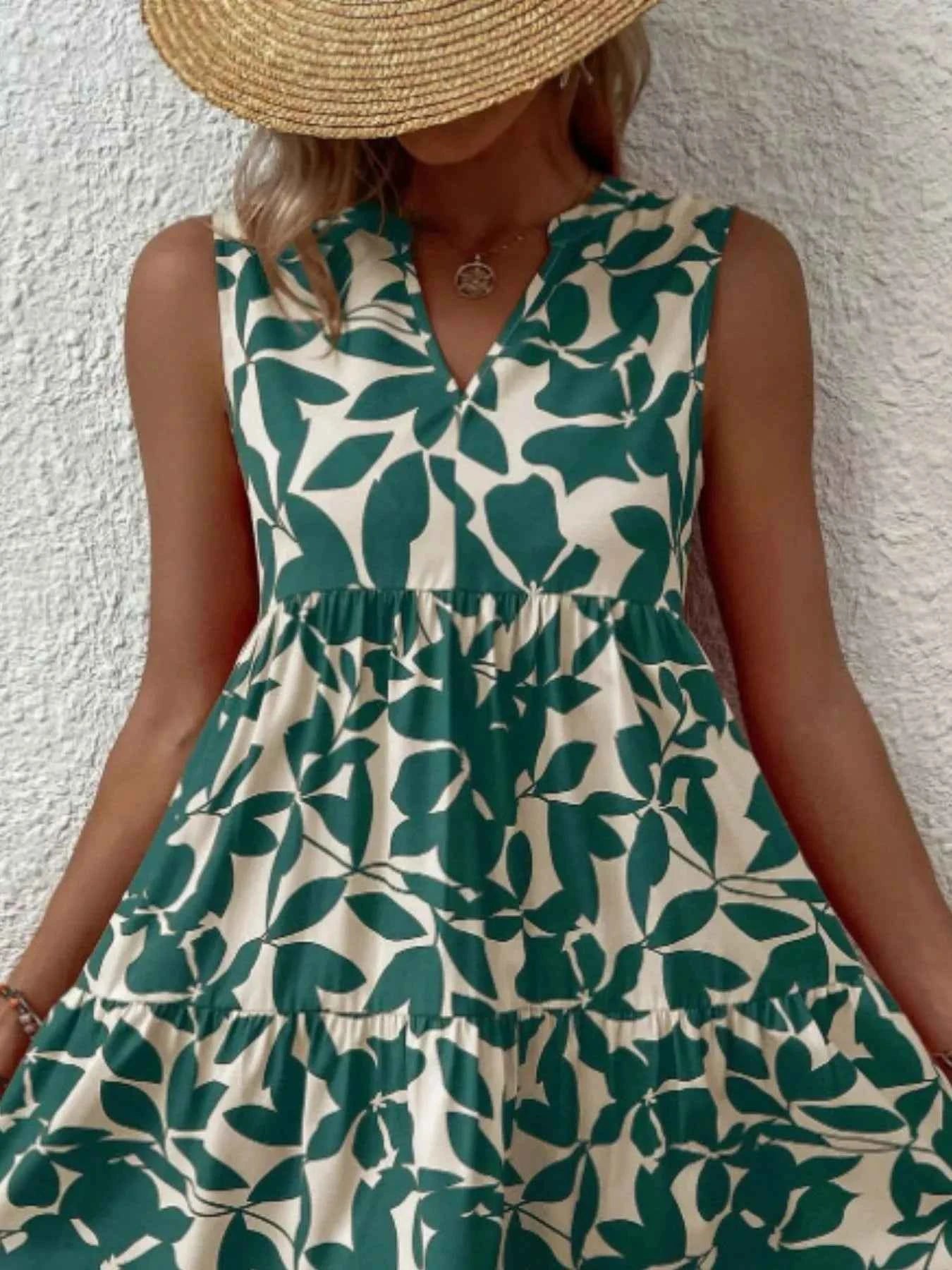 Full Size Printed Notched Sleeveless Mini Dress Plus Size 884d78dd-5e78-4f5b-a6fb-7b3e70a26b89-Max-Origin