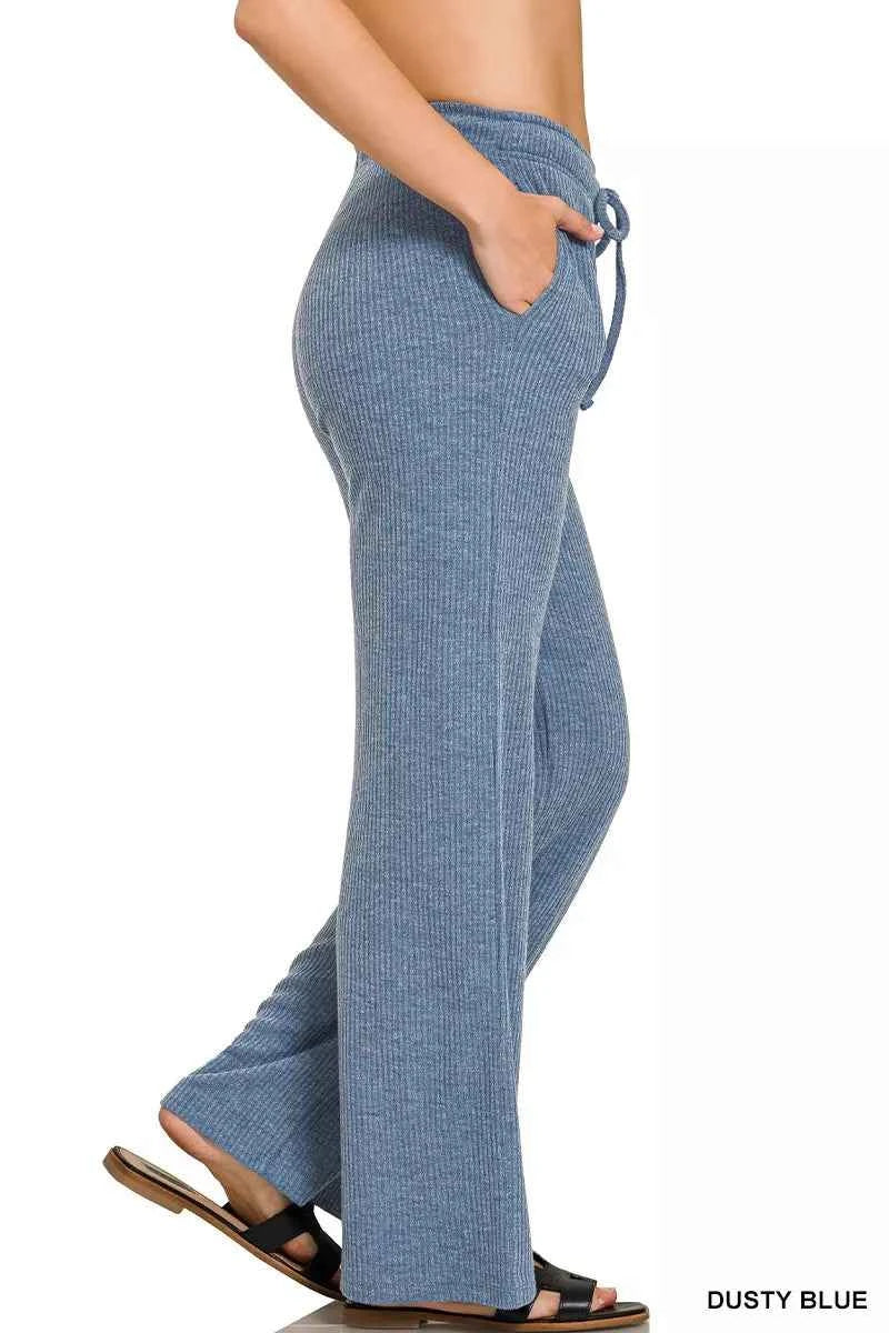 Zenana Ribbed Drawstring Lounge Pants 88e18c7e9d0444daa6e50b47ef8e2cc5-Max-Origin