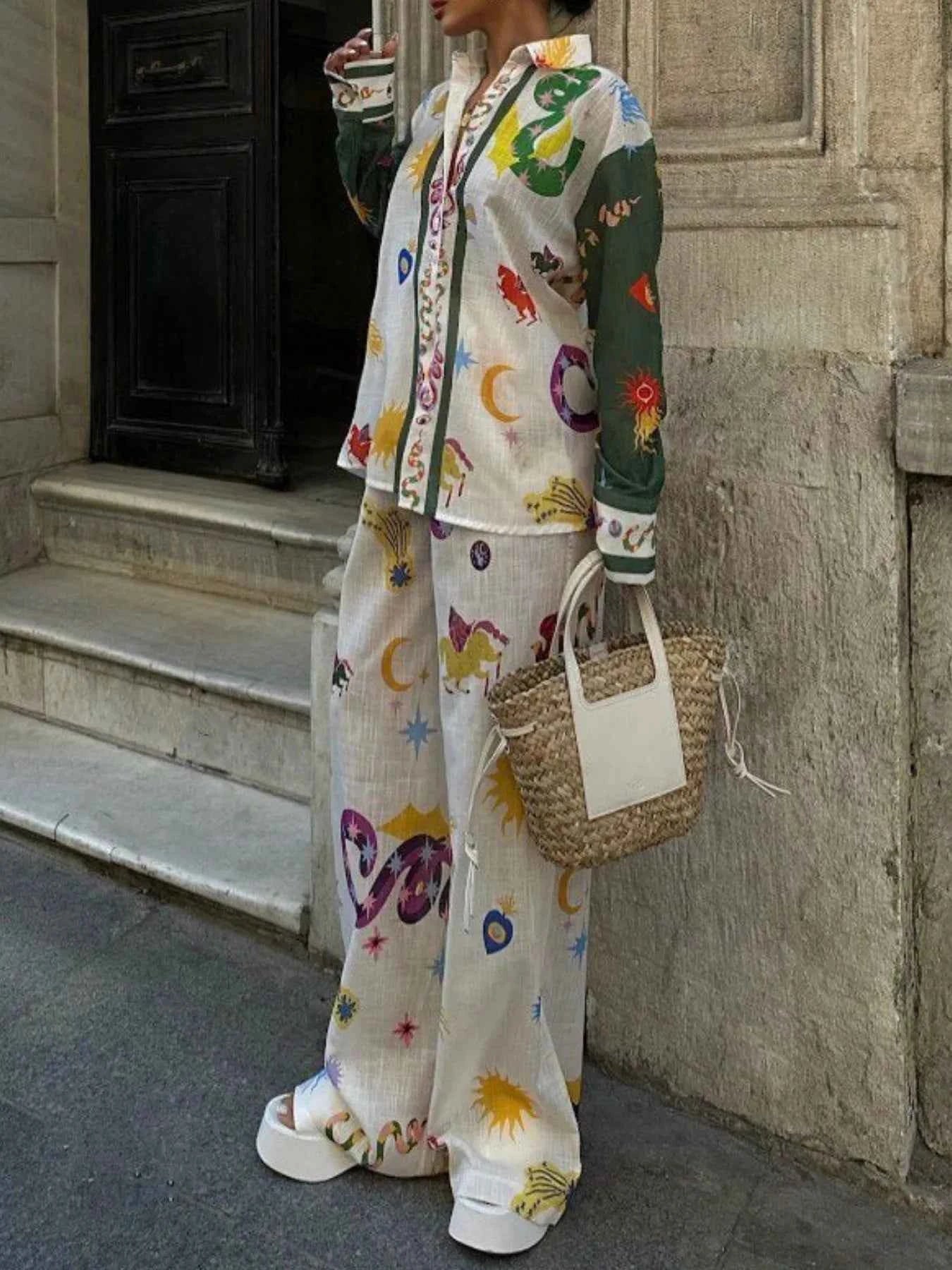 Printed Button Down Shirt and Pants Set 88f78118-fe2d-4260-80e0-7b6f75d15570-Max-Origin