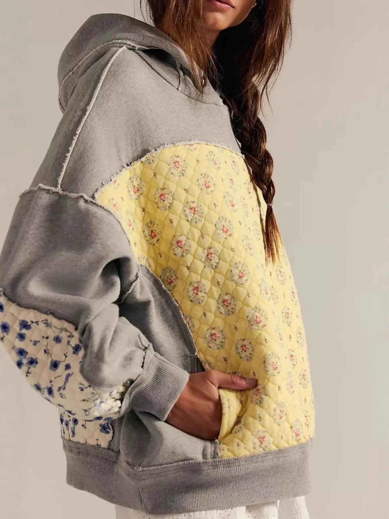 Exposed Seam Dropped Shoulder Hoodie 8a34e457-3414-41d6-9199-98b10783c16a-Max-Origin