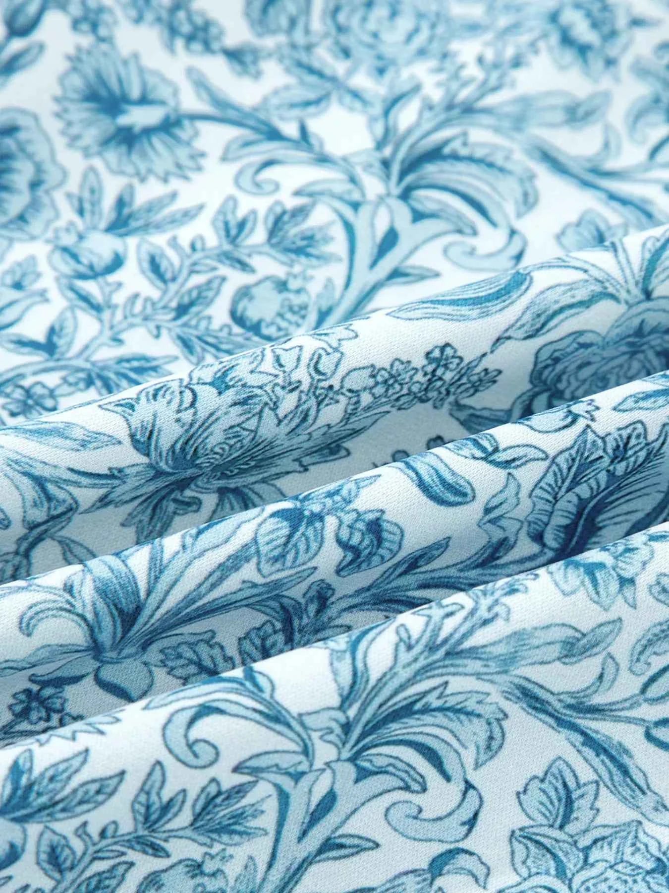 Floral Button Up Puff Sleeve Shirt 8a646636b24142a78858ef3a01943846-Max-Origin