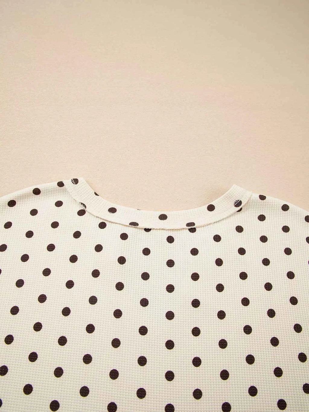 Polka Dot Notched Long Sleeve Top and Drawstring Joggers Lounge Set 8b0b38e92fef496ead4c6d5e9775ea14-Max-Origin