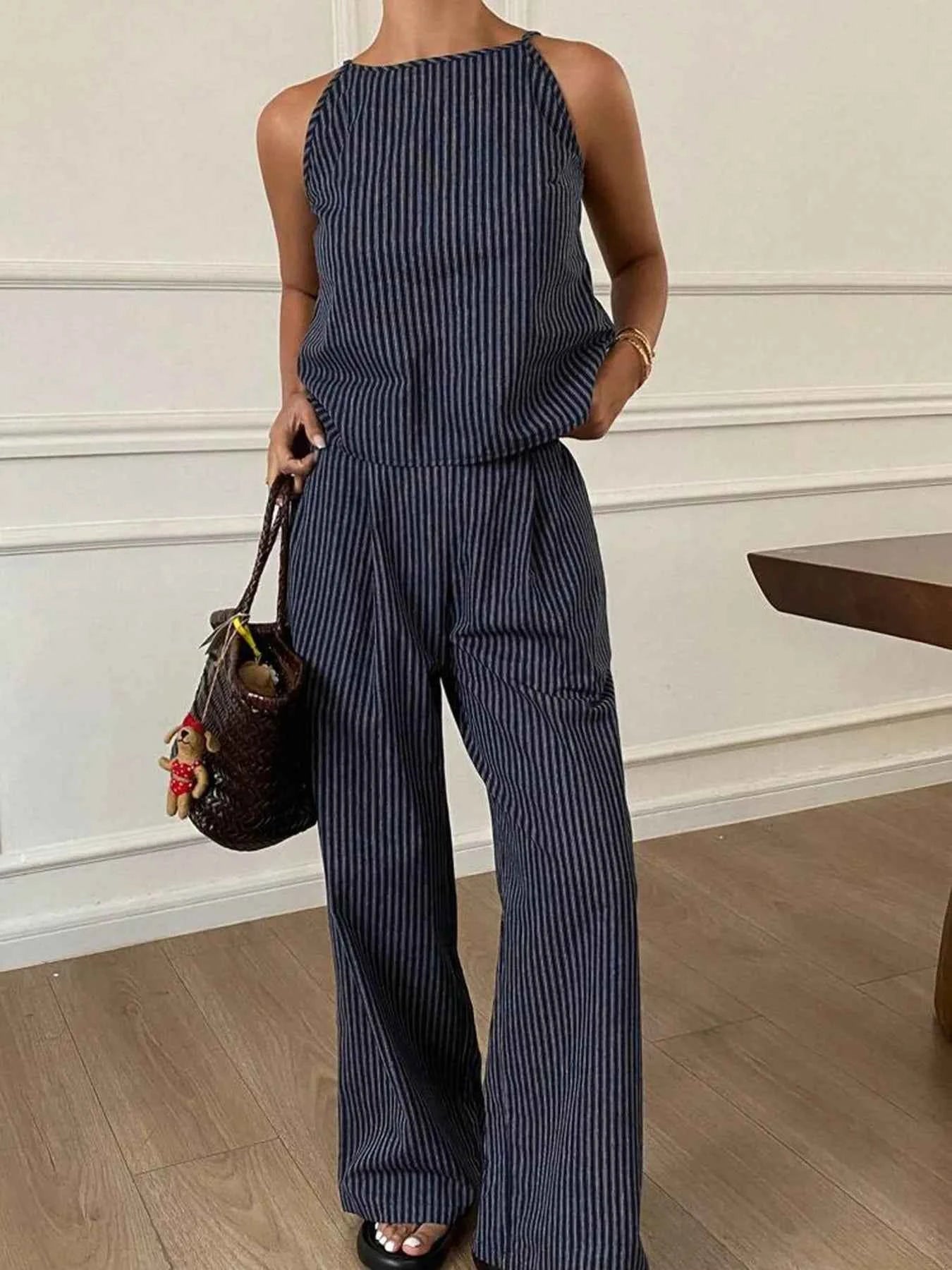 Striped Round Neck Tank and Wide Leg Pants Set Navy 8b4eaa90-f58f-4a68-b565-512c58da1a5e-Max-Origin