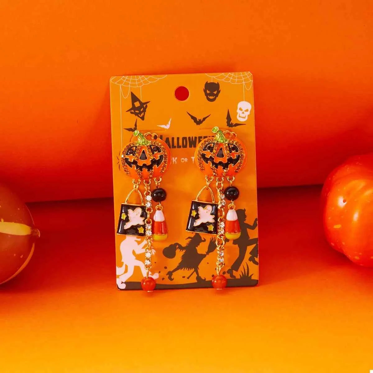 Halloween Pumpkin Drop Earrings 8bf65f2e-f218-4442-be9b-d7f617df43fb-Max-Origin