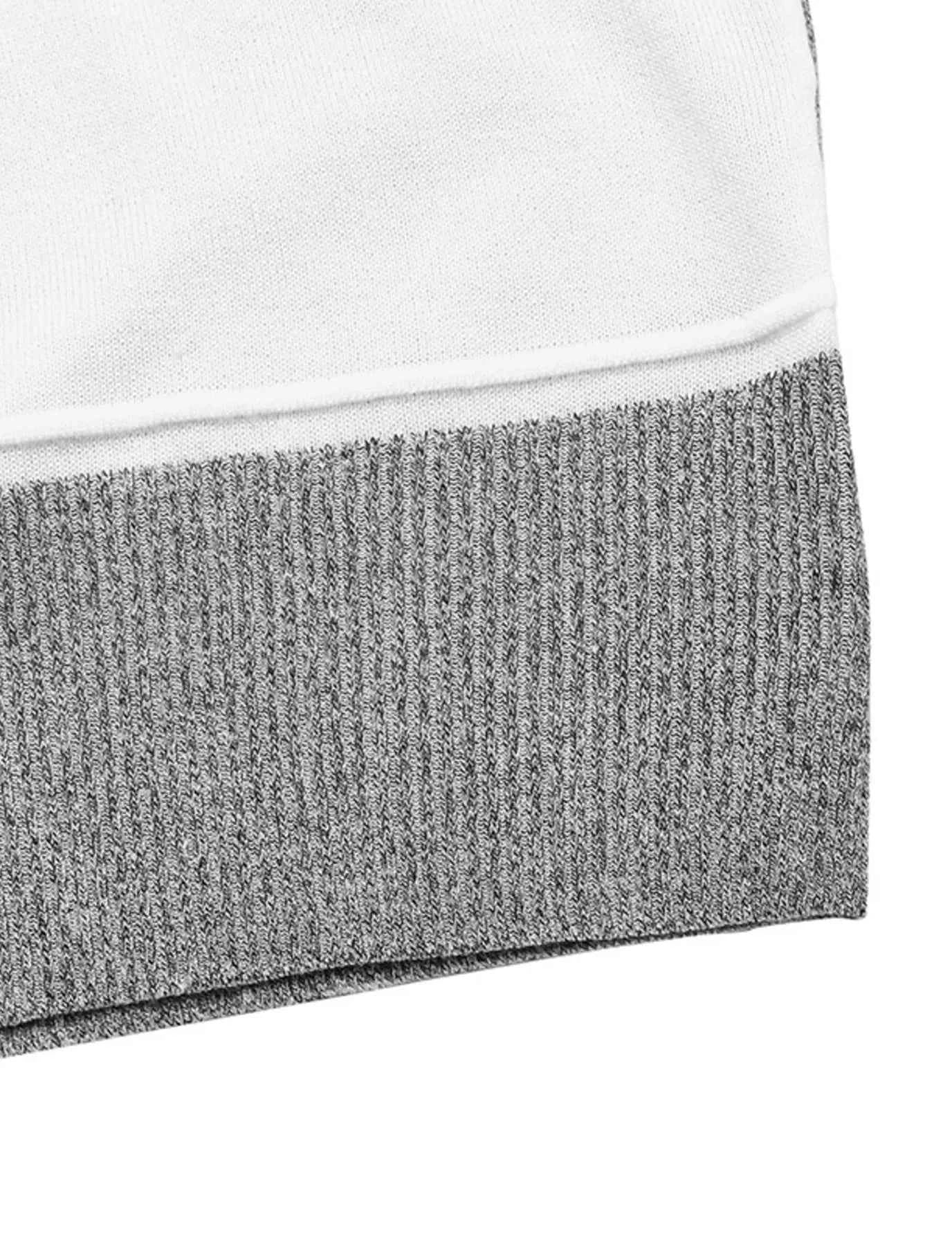 Color Block Knit Long Sleeve Sweater 8c96e70a4dfd4711b4e57f8d88fa4442-Max-Origin