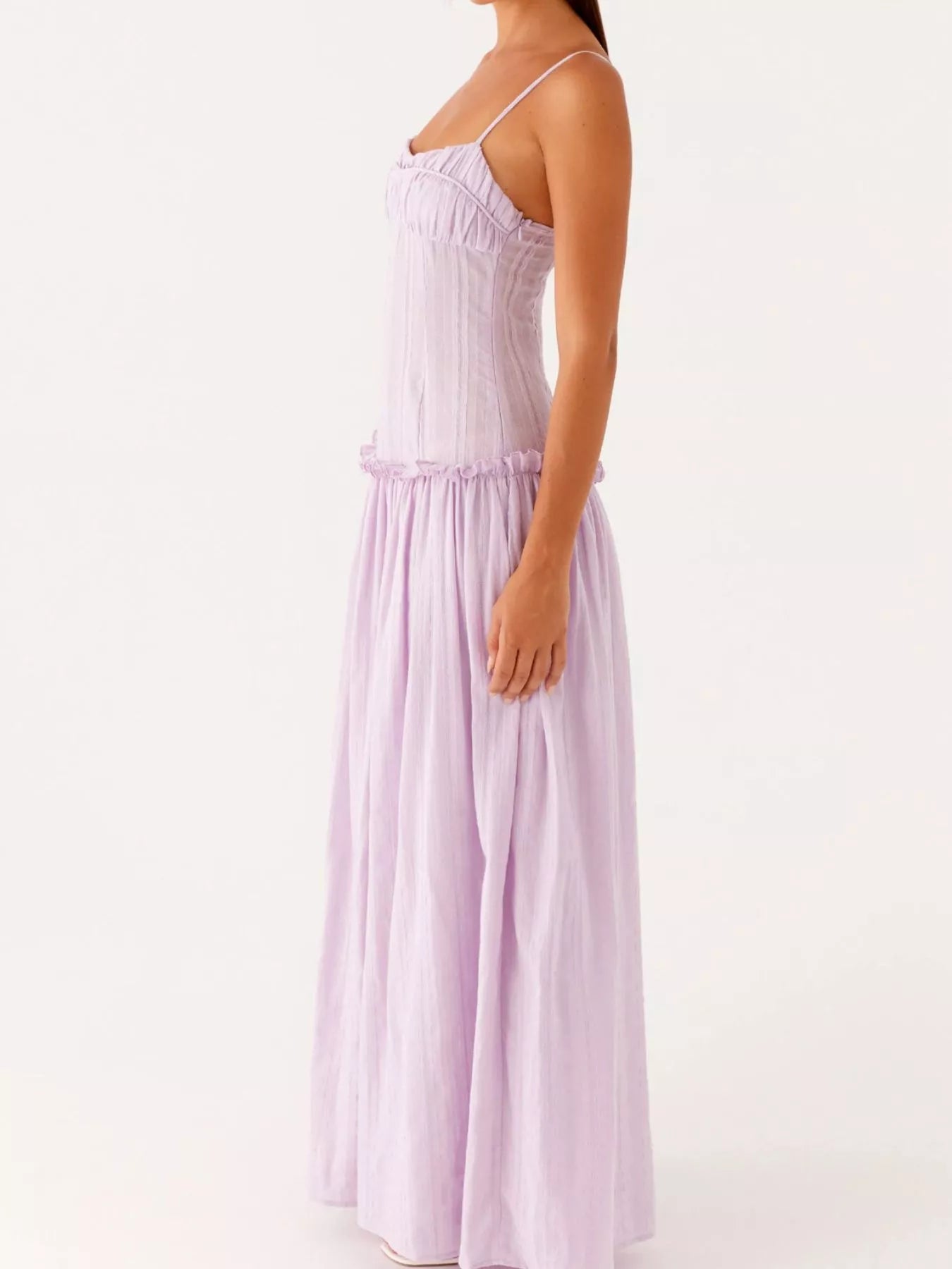 Frill Spaghetti Strap Maxi Dress 8ca070fb-2f40-44dc-a9bb-73f3a79cfc1e-Max-Origin