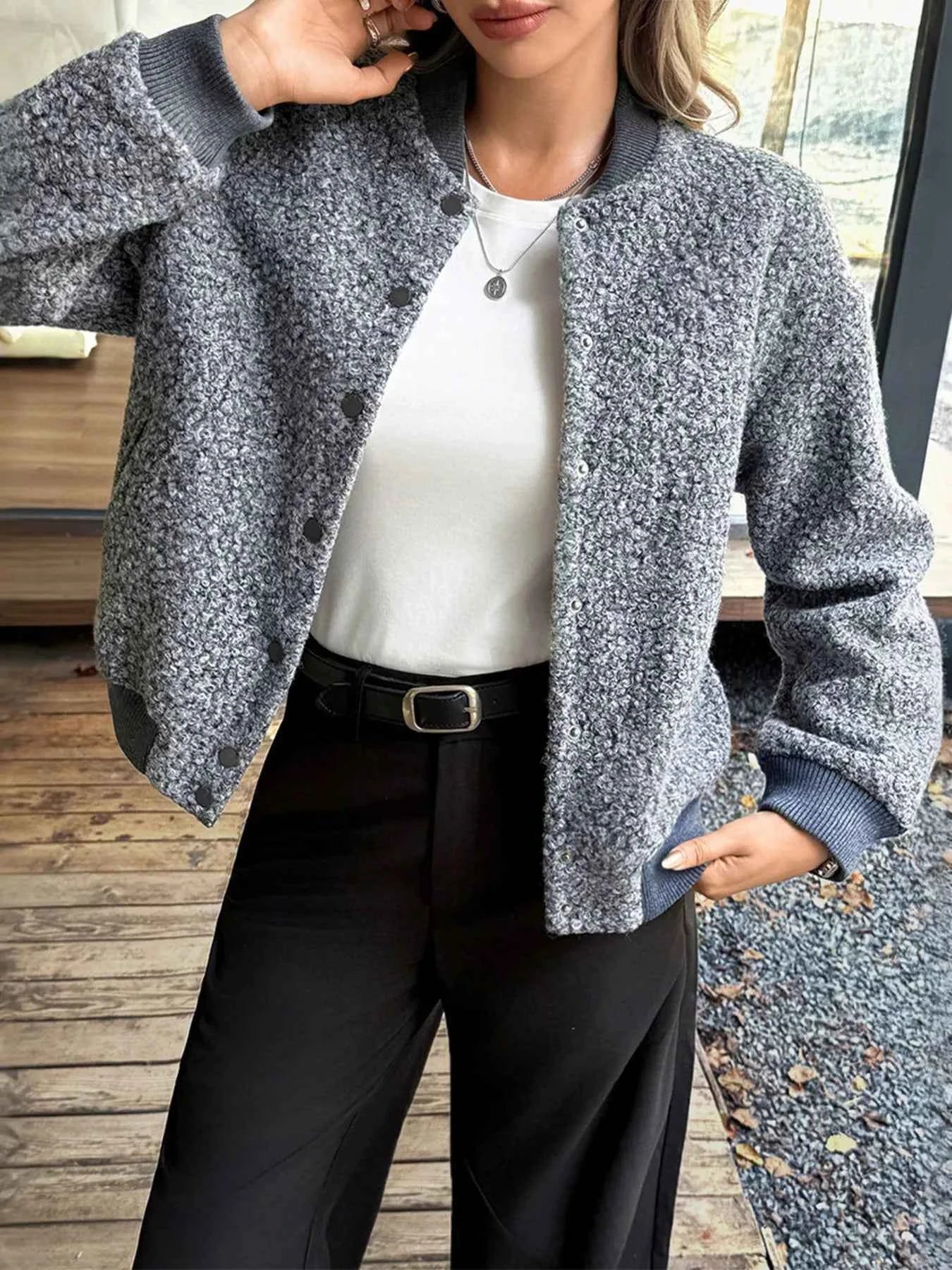 Snap Down Dropped Shoulder Jacket 8cc6c2d7fd3e44e5a1b3ec1e68a0107d-Max-Origin