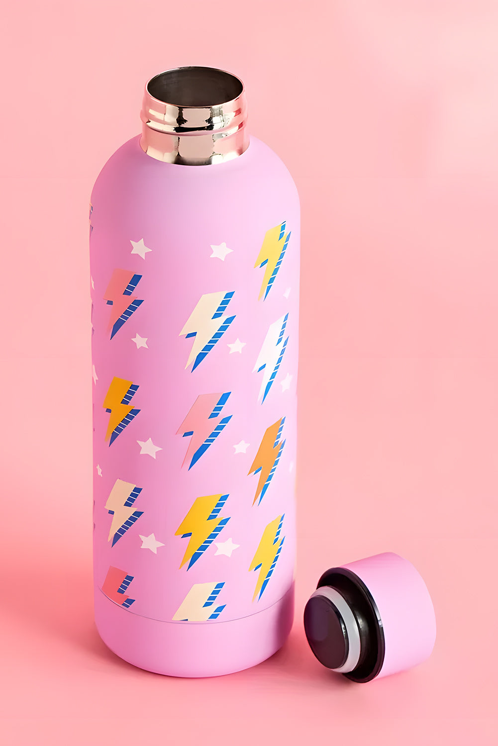Iceland Blue I AM VERY BUSY Stainless Steel Water Bottle Sachet Pink ONE SIZE 100%Alloy 8cd7124c4ca5806f