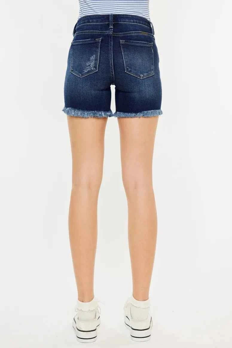 Kancan Mid Rise Button Fly Denim Shorts 8ceddc043fc1453099288732246cdb42-Max-Origin