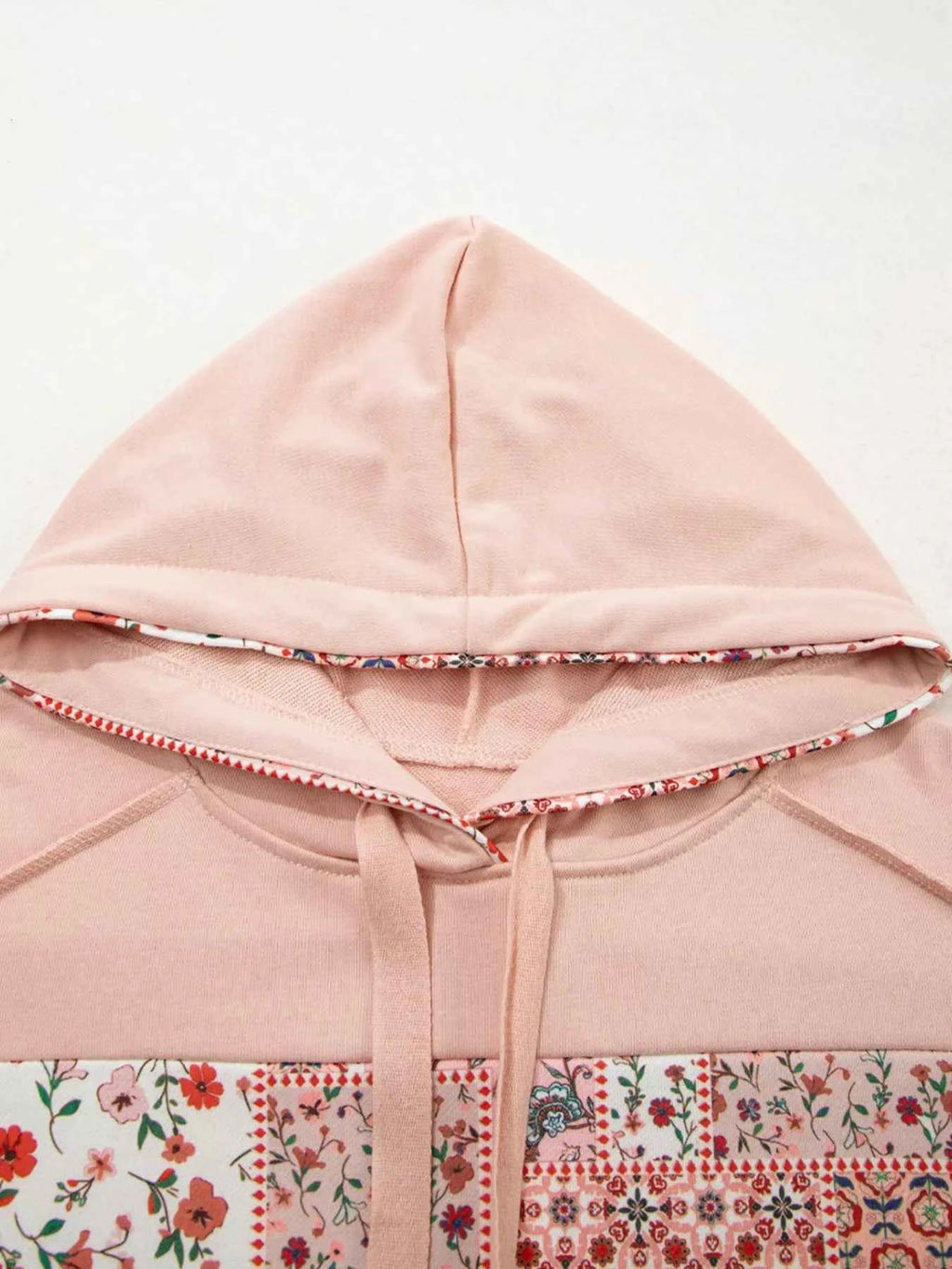 Floral Print Drawstring Long Sleeve Hoodie 8dfe1b32-53e3-4580-a1fe-07f9ee1d901c-Max-Origin