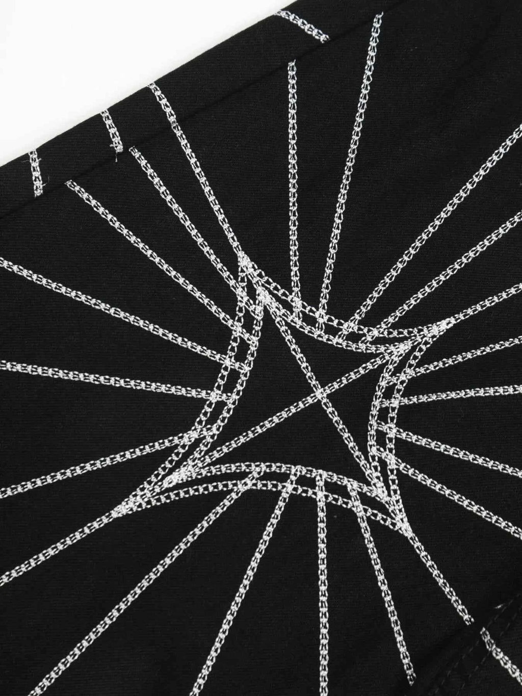 Men's Spider Web Embroidered Flared Jeans 8e6adab6d2f54e6a8d01fb26ea45b547-Max-Origin