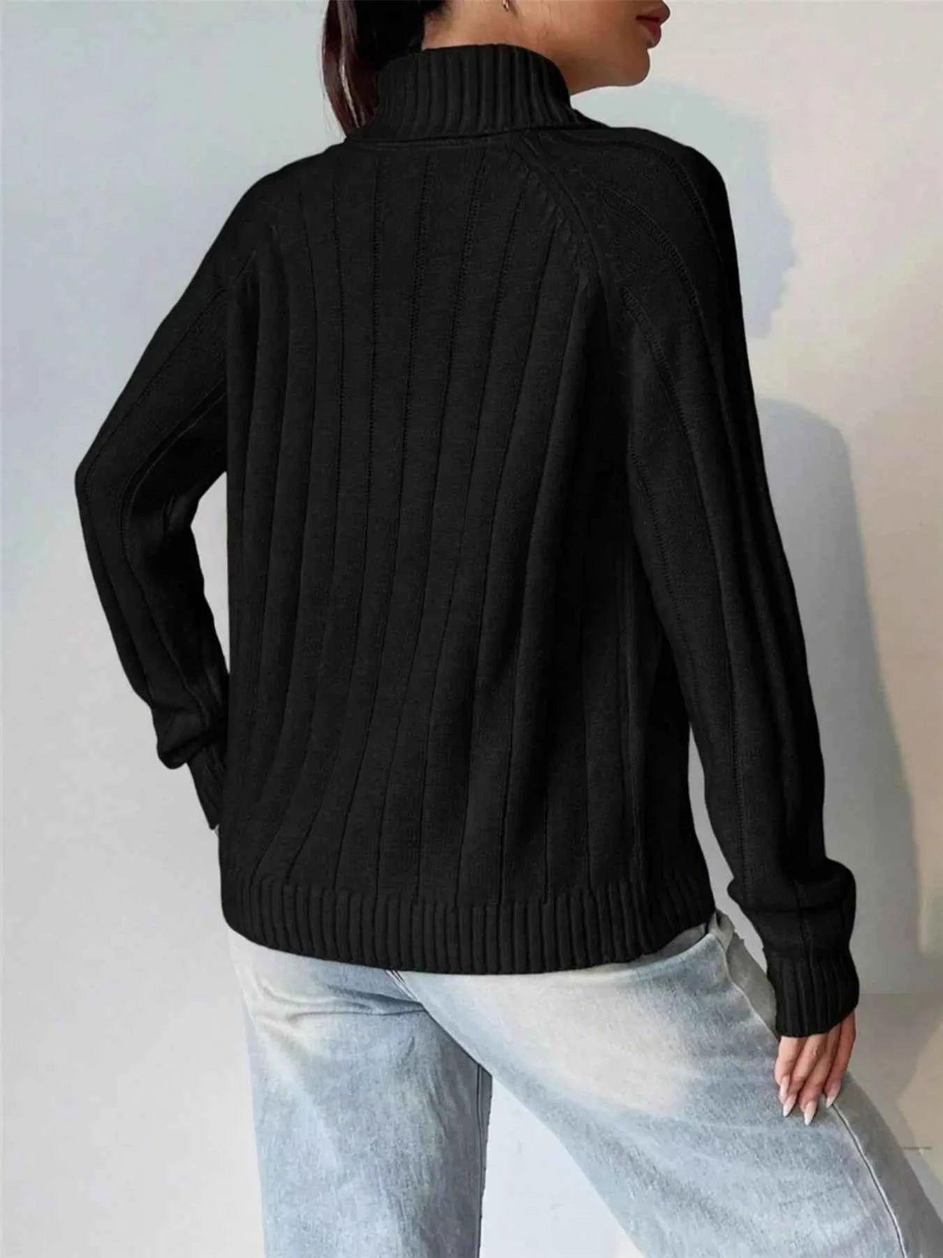 Ribbed Turtleneck Long Sleeve Sweater 8efe5a0bc6ba47e297fdc5c182d2806d-Max-Origin