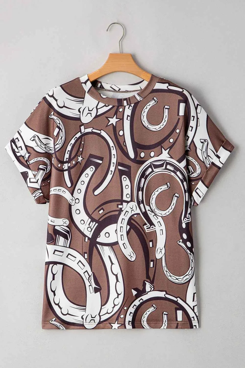 Printed Round Neck Short Sleeve T-Shirt 8f2ac5d0-c49a-472e-9970-46bfdbd2b55c-Max-Origin