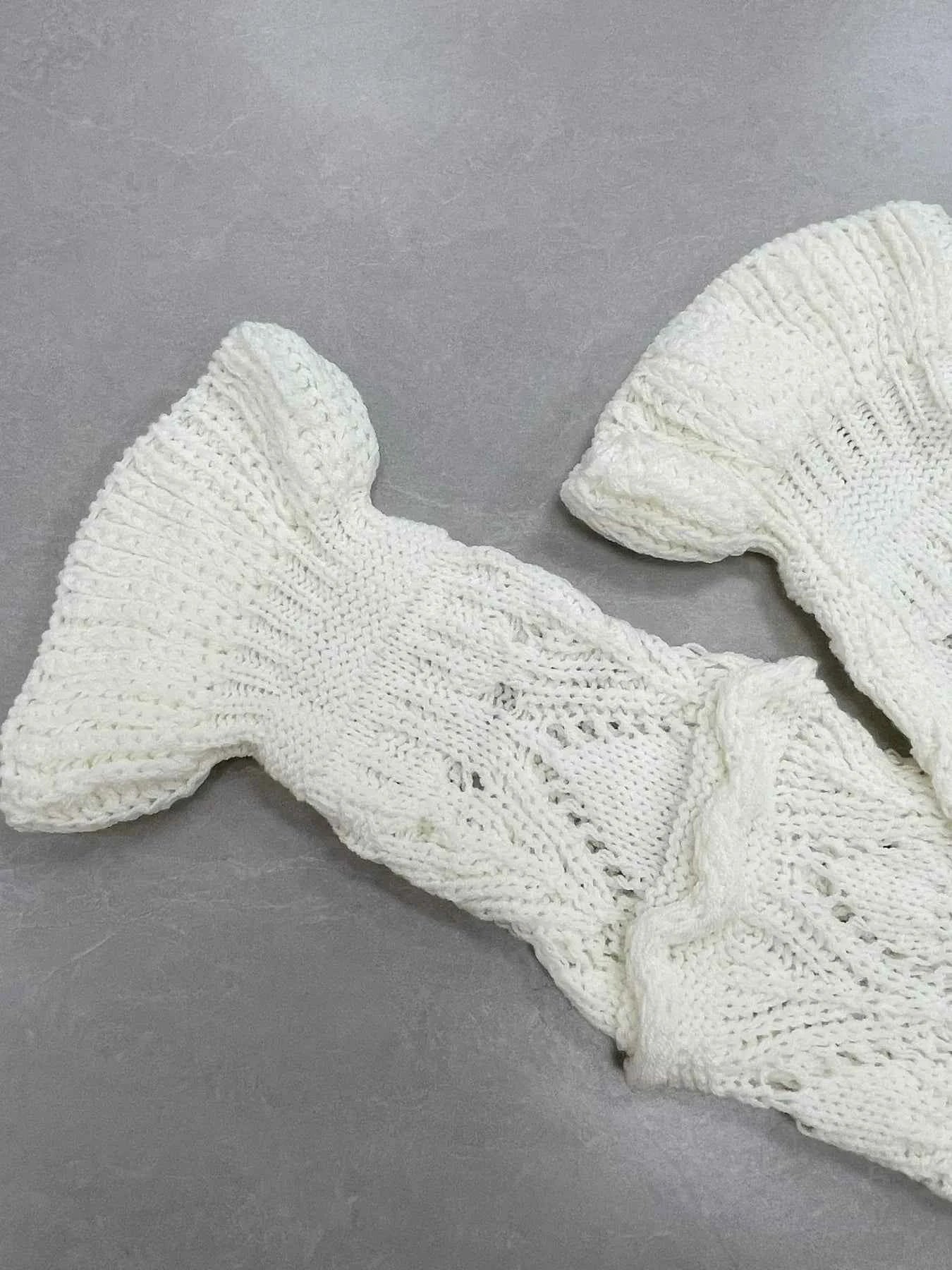 Crochet Ruffled Hem Long Sleeve Sweater 8fc8ac8cbf9240038fc078ac704e8910-Max-Origin