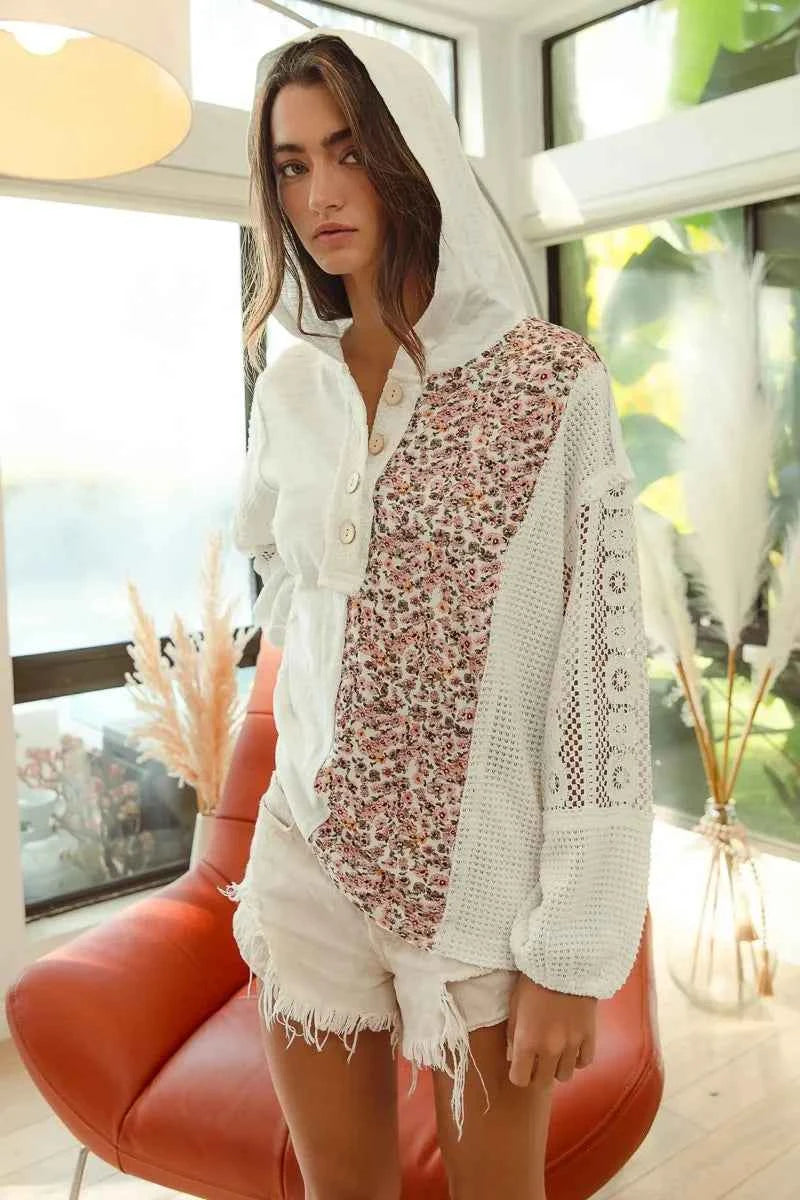 BiBi Slub Jersey with Lace Combo Buttoned Hoodie Top IVORY 906a458d23ad4d559e1b71837ea2b704-Max-Origin