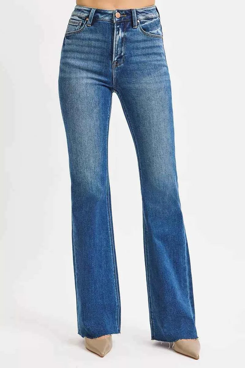 RISEN High Rise Flare Jeans 9073b4ec0f4e4a0b8cc0b1004a73713e-Max-Origin