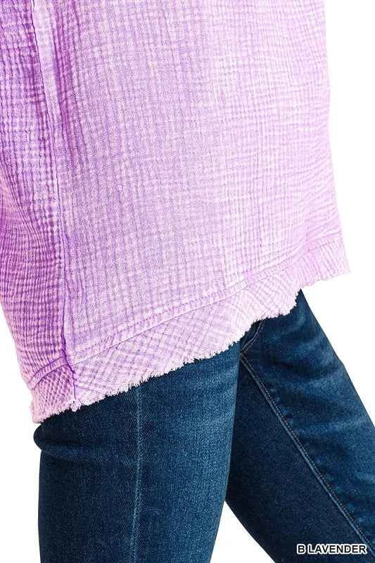 Zenana Double Gauze Raw Edge Acid Washed Tank 90f4df05021944108aac8a63f1333430-Max-Origin