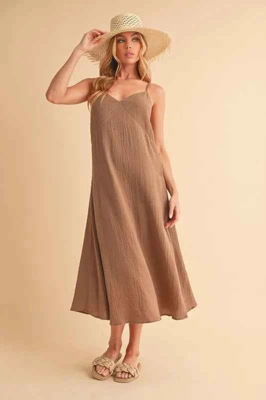 Aemi+Co Side Button Midi Cami Dress 91047bdd40444784b46b21d49dbc7d84-Max-Origin