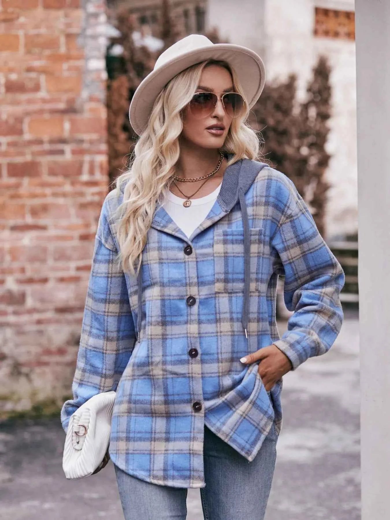 Oversized Plaid Button Up Shacket 9132dcbd-e861-4099-917c-1ce8893c825a-Max-Origin