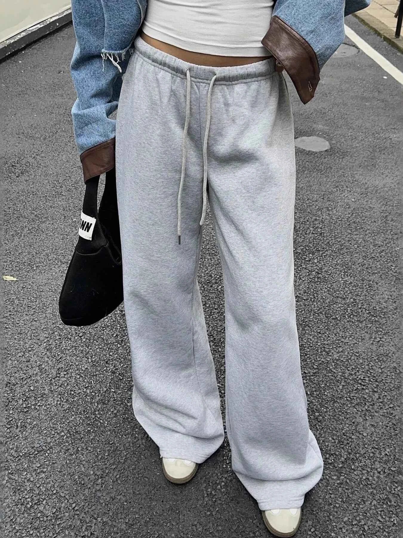 Wide Leg Sweatpants with Drawstring 91457a627c394c2f927d886934186cb6-Max-Origin